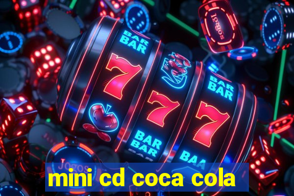 mini cd coca cola